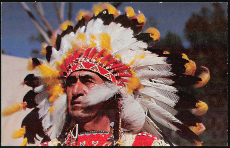 Indian Chief Big Cloud Cherry Valley New York Native Americana