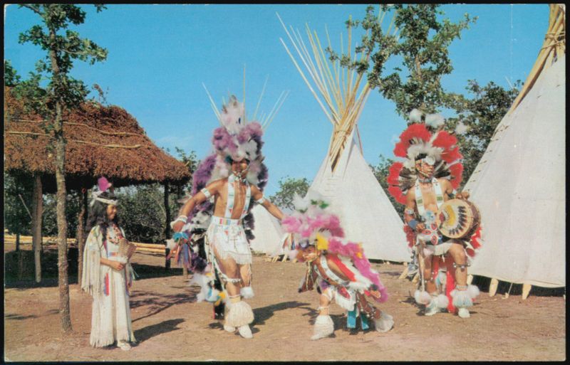 Indian City U.S.A. - George, Vincent and Dixon Palmer Dancing