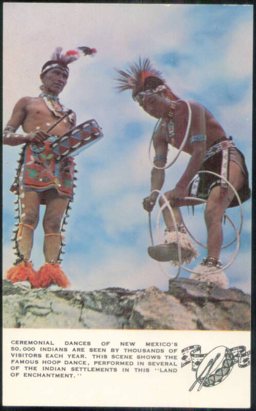 Ceremonial Hoop Dance New Mexico Indians Land of Enchantment