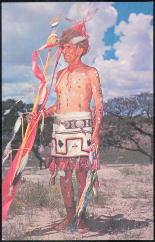 Navajo Feather Dancer in Gallup New Mexico Walter Haussamen