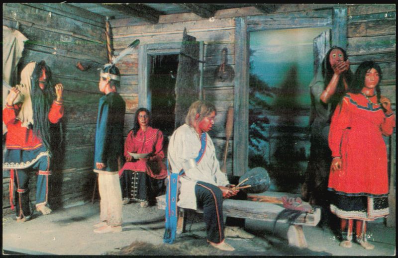 False Face Ceremony Iroquois Indian Village New York State Museum Albany