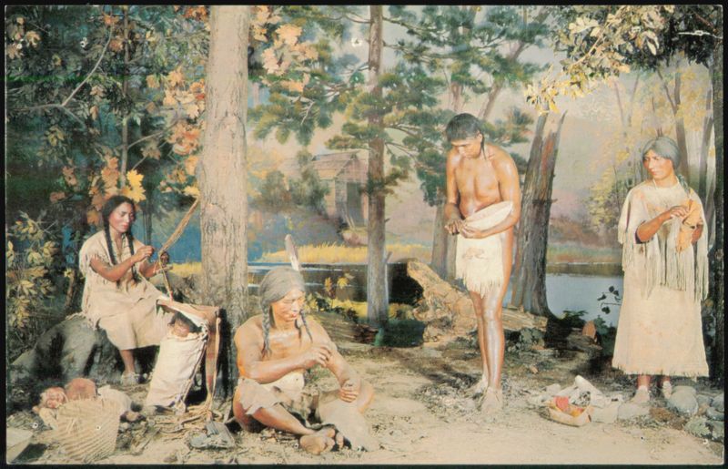 New York State Museum Oneida Indian Group Diorama Albany
