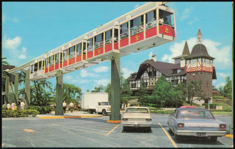 Busch Gardens Skyrail Safari and Old Swiss House Tampa Florida