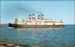 S.S. Prince Edward Island Passenger and Car Ferry Postcard