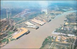 State Docks Operation Postcard