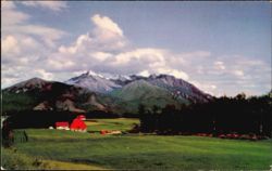 Matanuska Farm, Palmer Alaska Valley Agricultural Development Postcard