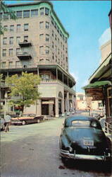 Basin Park Hotel - Ground-level exit on every floor Postcard