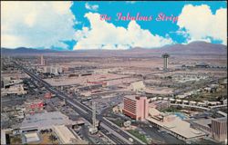 The Fabulous Las Vegas Strip Looking North Postcard