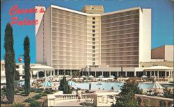 Caesar's Palace Pool On the Strip Postcard