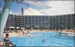 Frontier Hotel Pool and Strip Resort Postcard