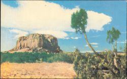 Enchanted Mesa, New Mexico - Geological Landmark Postcard