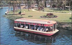 Princess Lisa Glass-Bottom Boat at Silver Springs Postcard