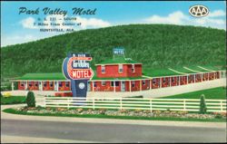 Park Valley Motel on Memorial Parkway South Postcard