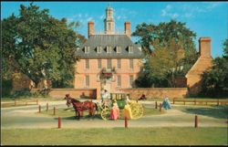 Governor's Palace, Williamsburg, Virginia Postcard