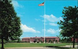 Brooks Field Main Parade Ground The Armor Center Postcard