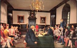 Patrick Henry in the Virginia House of Burgesses Postcard