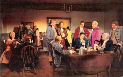Jolly Gathering in the Raleigh Tavern Apollo Room Postcard
