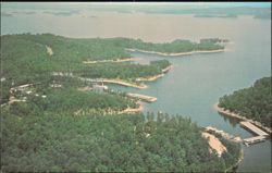 Lake Ouachita and Ouachita National Forest Postcard