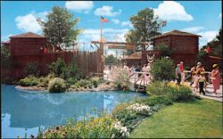 Frontierland Entrance - Disneyland Magic Kingdom Postcard