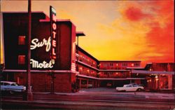 Surf Motel on Lombard Street US Hwy 101 San Francisco Postcard
