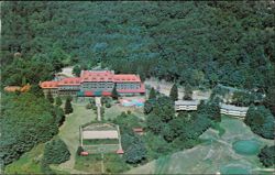 Grove Park Inn and Motor Lodge Aerial View Postcard
