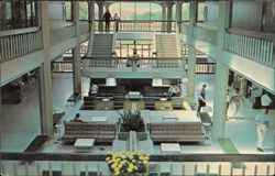 Central Lobby of the LSU Union Postcard