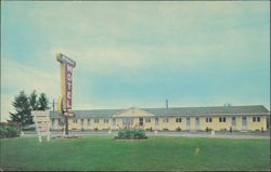 Ridge Motel - 7 1/2 miles East of Wooster - Orrville, Ohio Postcard
