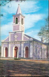 St. Martin Catholic Church in St. Martinville, Louisiana Postcard