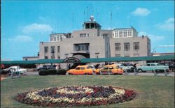 Memphis Municipal Airport Terminal Postcard