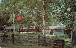 Ranch Motel - Mountain Home, North Carolina Postcard