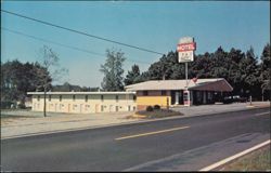 Ark Motel at I-40 and U.S. 601 Postcard