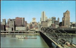Smithfield Street Bridge, Monongahela River Postcard
