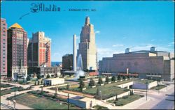 The Aladdin Hotel, 1213 Wyandotte Postcard