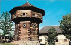 The Bastion, Fort Victoria, B.C. Historic Fur Trading Post Postcard