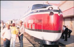 UA Turbo-Train #50 Postcard