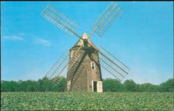 Historic Old Mill Built in 1795 at Southold and Moved to Shelter Island Postcard