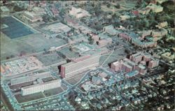 Medical Center of Ohio State University Campus Aerial Postcard