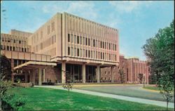 Duke University Hospital Main Entrance Building Postcard