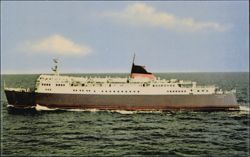 Antrim Princess Car Ferry Stranraer and Larne Route Postcard