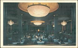 The Blue Room at the Fairmont Hotel, New Orleans Postcard