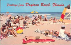 Greetings From Daytona Beach Florida Postcard
