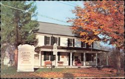 Constitution House - Birthplace of Vermont Constitution Postcard