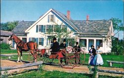 The Dorset Castle, Shelburne Museum, Vermont Postcard