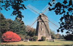 The Old Windmill, Sag Harbor, Long Island Postcard
