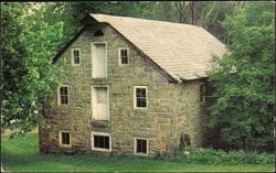 Keen's Mill Built in 1838 Stone Grist Mill Sussex County Postcard