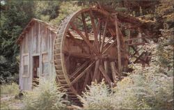 The Old Mill in the Southern Mountain Region Postcard