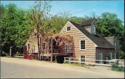 Old Grist Mill in Stony Brook built in 1699 Postcard