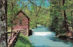 McHargue Mill on Little Laurel River Levi Jackson State Park Postcard