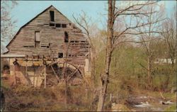 Rice's Mill Historic Mill Between Kingsport and Church Hill Postcard