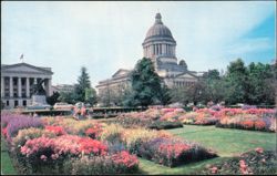 Washington State Capitol Grounds and Gardens in Olympia Postcard